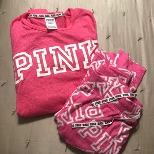 Pajama Set Pink
